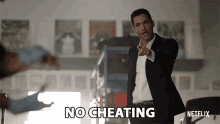 No Cheating Tom Ellis GIF - No Cheating Tom Ellis Lucifer Morningstar GIFs
