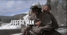Just Go, Man - Go GIF - Just Go Man Jim Carrey Jeff Daniels GIFs