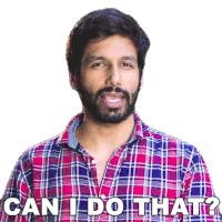 Can I Do That Kanan Gill Sticker - Can I Do That Kanan Gill Hmm Stickers