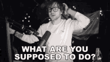 What Are You Supposed To Do Robert Geraldino GIF - What Are You Supposed To Do Robert Geraldino Robertidk GIFs
