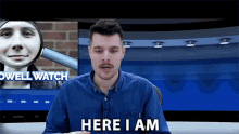 Here I Am Benedict Townsend GIF - Here I Am Benedict Townsend Im Here GIFs