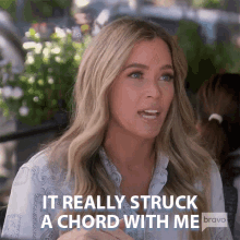 It Really Struck A Chord With Me Teddi Jo Mellencamp GIF - It Really Struck A Chord With Me Teddi Jo Mellencamp Real Housewives Of Beverly Hills GIFs
