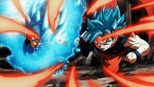 Goku And Vegeta Vs Jiren Fight GIF - Goku And Vegeta Vs Jiren Fight Dragon Ball GIFs