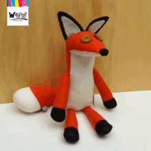 Fox Stuff Toy GIF - Fox Stuff Toy Plush Toy GIFs