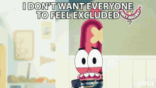 I Dont Want Everyone To Feel Excluded Pinky GIF - I Dont Want Everyone To Feel Excluded Pinky Pinky Malinky GIFs