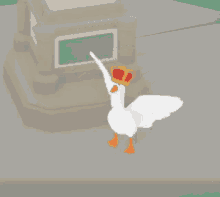 Untitled Goose Game King Goose GIF - Untitled Goose Game Goose Game Goose GIFs