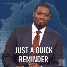 Just A Quick Reminder Saturday Night Live GIF - Just A Quick Reminder Saturday Night Live Just What To Remind You GIFs