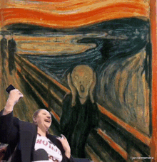 Sosoaca Scream GIF - Sosoaca Scream Van Gogh GIFs