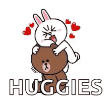 Conyand Brown Hug GIF - Conyand Brown Hug Bear Hug GIFs