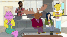 clapping diane nguyen alison brie mr peanutbutter paul f tompkins clapping diane nguyen alison brie mr peanutbutter paul f tompkins
