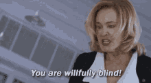Ignorant By Choice GIF - Jessica Lange You Are Willfully Blind Ahs GIFs