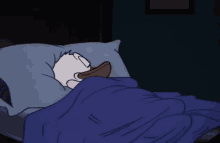 Cant Sleep Donald Duck GIF - Cant Sleep Donald Duck Insomnia GIFs
