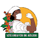 Save Healthcare Vote Early For Dr Bollier Sticker - Save Healthcare Vote Early For Dr Bollier Barbra Bollier Stickers