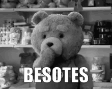 Ted El Oso Mandando Un Beso GIF - Ted Osito De Peluche Besote GIFs