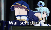 war selection