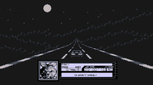 nighttime driving night drive pixel art segahaze