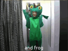 Girls Costume Warehouse And Frog GIF - Girls Costume Warehouse And Frog Frog GIFs