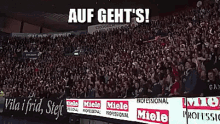 Auf Gehts! GIF - Auf Gehts Applaus Fans GIFs