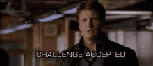 Challenge Accepted Castle GIF - Challenge Accepted Castle GIFs