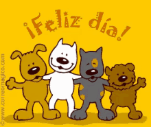 Feliz Día Del Amigo GIF - Feliz Dia Del Amigo Dog Squad GIFs