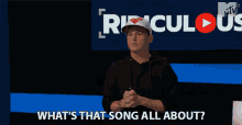 Whats That Song All About Rob Dyrdek GIF - Whats That Song All About Rob Dyrdek Madison Beer GIFs