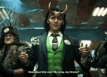 Loki How About This GIF - Loki How About This My Army GIFs