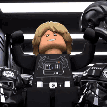 I Won Luke Skywalker GIF - I Won Luke Skywalker Lego Star Wars Terrifying Tales GIFs