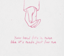 Love Hold Hands GIF - Love Hold Hands Your Hand Fits In Mine GIFs