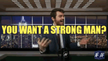 strong man you want a strong man nick fuentes air punch af