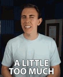 A Little Too Much The Smith Plays GIF - A Little Too Much The Smith Plays Excessive GIFs