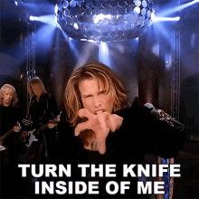 Turn The Knife Inside Of Me Steven Tyler GIF - Turn The Knife Inside Of Me Steven Tyler Aerosmith GIFs