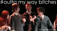 Get Out Of The Way GIF - Get Out Of The Way Outta My Way Bitches GIFs