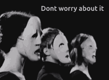 Dont Worry About It Mask GIF - Dont Worry About It Mask Look GIFs