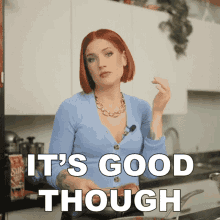 Its Good Though Candice Hutchings GIF - Its Good Though Candice Hutchings Edgy Veg GIFs