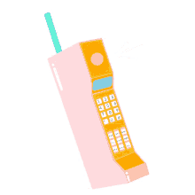 vintage retro telephone cellphone cell