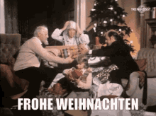 Frohe Weihnachten Christmas Blessings GIF - Frohe Weihnachten Christmas Blessings Loriot GIFs
