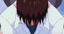 Shinji Ikari Shinji Head In Hands GIF - Shinji Ikari Shinji Head In Hands End Of Evangelion GIFs