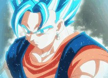 Goku Blue Hair GIF - Goku Blue Hair Mad GIFs