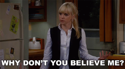 Why Dont You Believe Me Christy GIF - Why Dont You Believe Me Christy Anna Faris GIFs