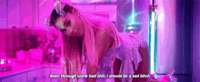 Been Through Some Bad Shit 7rings GIF - Been Through Some Bad Shit 7rings Ariana Grande GIFs