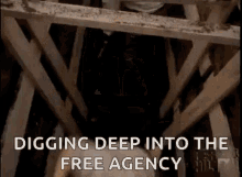 Dig Free Agency GIF - Dig Free Agency Digging Deep GIFs
