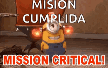 Mission Critical Minions GIF - Mission Critical Minions Despicable Me GIFs