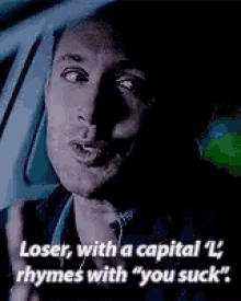 Supernatural Loser GIF - Supernatural Loser Yousuck GIFs