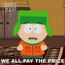 We All Pay The Price Kyle Broflovski GIF - We All Pay The Price Kyle Broflovski South Park GIFs