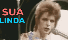 Sua Linda / David Bowie GIF - David Bowie Sua Linda Pointing GIFs