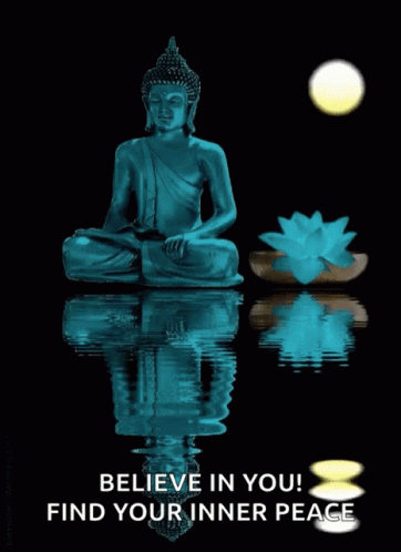 Buddha Meditation GIF - Buddha Meditation Believe In You GIFs