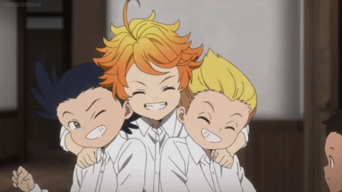 Promised Neverland Anime GIF - Promised Neverland Anime Happy - Discover &  Share GIFs