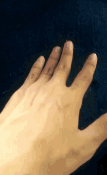 free hand hand fingers twist palm