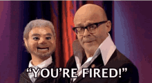 Your Fired Tv Burp GIF - Your Fired Tv Burp Alan Sugar GIFs