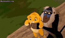 lion king simba throw funny bye